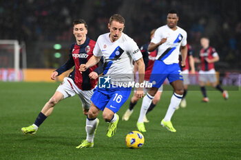 2024-03-09 - Davide Frattesi (Fc Internazionael) in action - BOLOGNA FC VS INTER - FC INTERNAZIONALE - ITALIAN SERIE A - SOCCER