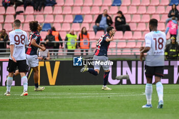 2024-04-01 - Charalampos Lykogiannis (Bologna Fc) celebratign his goal - BOLOGNA FC VS US SALERNITANA - ITALIAN SERIE A - SOCCER