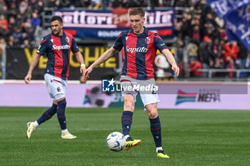 2024-04-01 - Stefan Aebischer (Bologna Fc) in action - BOLOGNA FC VS US SALERNITANA - ITALIAN SERIE A - SOCCER