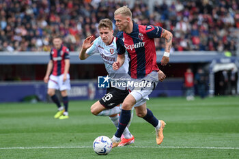 2024-04-01 - Jens Odgaard (Bologna Fc) in action - BOLOGNA FC VS US SALERNITANA - ITALIAN SERIE A - SOCCER