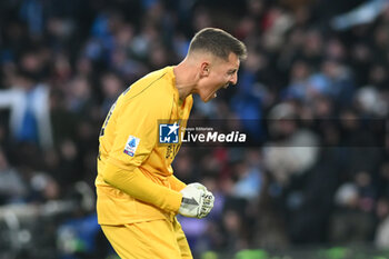 2024-01-13 - Pierluigi Gollini of SSC Napoli rejoices after SSC Napoli scoring a goal of 2-1 during Serie A between SSC Napoli vs US Salernitana 1919 at Diego Armando Maradona Stadium - SSC NAPOLI VS US SALERNITANA - ITALIAN SERIE A - SOCCER