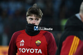 2024-01-20 - Nicola Zalewski of A.S. Roma during the 21th day of the Serie A Championship between A.S. Roma vs Hellas Verona F.C., 20 January, 2024 at the Olympic Stadium in Rome, Italy. - AS ROMA VS HELLAS VERONA FC - ITALIAN SERIE A - SOCCER