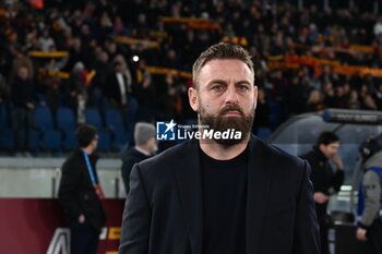 2024-01-20 - Daniele De Rossi of A.S. Roma during the 21th day of the Serie A Championship between A.S. Roma vs Hellas Verona F.C., 20 January, 2024 at the Olympic Stadium in Rome, Italy. - AS ROMA VS HELLAS VERONA FC - ITALIAN SERIE A - SOCCER