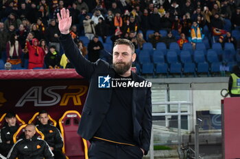 2024-01-20 - Daniele De Rossi of A.S. Roma during the 21th day of the Serie A Championship between A.S. Roma vs Hellas Verona F.C., 20 January, 2024 at the Olympic Stadium in Rome, Italy. - AS ROMA VS HELLAS VERONA FC - ITALIAN SERIE A - SOCCER