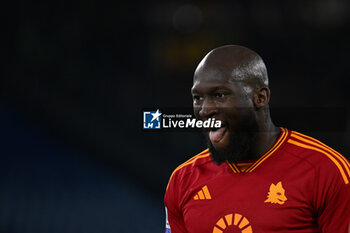 2024-01-20 - Romelu Lukaku of A.S. Roma during the 21th day of the Serie A Championship between A.S. Roma vs Hellas Verona F.C., 20 January, 2024 at the Olympic Stadium in Rome, Italy. - AS ROMA VS HELLAS VERONA FC - ITALIAN SERIE A - SOCCER