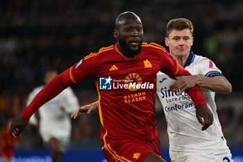 2024-01-20 - Romelu Lukaku of A.S. Roma during the 21th day of the Serie A Championship between A.S. Roma vs Hellas Verona F.C., 20 January, 2024 at the Olympic Stadium in Rome, Italy. - AS ROMA VS HELLAS VERONA FC - ITALIAN SERIE A - SOCCER