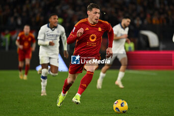 2024-01-20 - Andrea Belotti of A.S. Roma during the 21th day of the Serie A Championship between A.S. Roma vs Hellas Verona F.C., 20 January, 2024 at the Olympic Stadium in Rome, Italy. - AS ROMA VS HELLAS VERONA FC - ITALIAN SERIE A - SOCCER