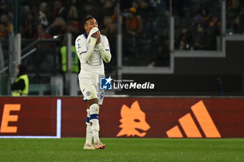 2024-01-20 - Michael Folorunsho of Hellas Verona F.C. during the 21th day of the Serie A Championship between A.S. Roma vs Hellas Verona F.C., 20 January, 2024 at the Olympic Stadium in Rome, Italy. - AS ROMA VS HELLAS VERONA FC - ITALIAN SERIE A - SOCCER