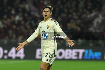 2024-01-29 - Paulo Dybala of AS Roma gestures during Serie A between US Salernitana 1919 vs AS Roma at Arechi Stadium - US SALERNITANA VS AS ROMA - ITALIAN SERIE A - SOCCER