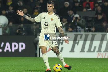 2024-01-29 - Gianluca Mancini of AS Roma in action during Serie A between US Salernitana 1919 vs AS Roma at Arechi Stadium - US SALERNITANA VS AS ROMA - ITALIAN SERIE A - SOCCER