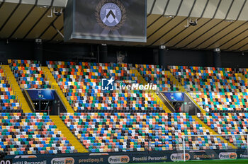 2024-02-03 - Udinese Calcio grandstand empty due to racial insults - UDINESE CALCIO VS AC MONZA - ITALIAN SERIE A - SOCCER
