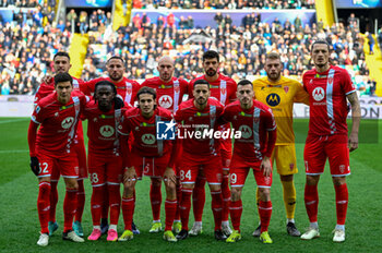 2024-02-03 - AC Monza for team photo lined up - UDINESE CALCIO VS AC MONZA - ITALIAN SERIE A - SOCCER