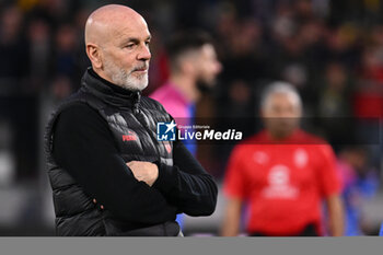 2024-02-03 - Stefano Pioli of A.C. Milan during the 23th day of the Serie A Championship between Frosinone Calcio vs A.C. Milan, 3 February 2024 at the Benito Stirpe Stadium, Frosinone, Italy. - FROSINONE CALCIO VS AC MILAN - ITALIAN SERIE A - SOCCER