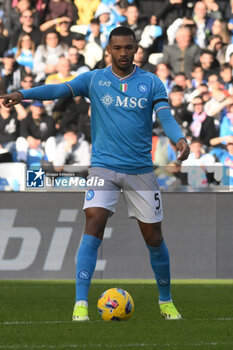2024-02-04 - Juan Jesus of SSC Napoli in action during Serie A between SSC Napoli vs Hellas Verona FC at Diego Armando Maradona Stadium - SSC NAPOLI VS HELLAS VERONA FC - ITALIAN SERIE A - SOCCER