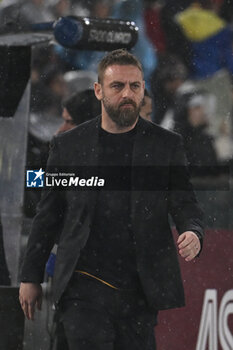 2024-02-10 - Daniele De Rossi of A.S. Roma during the 24th day of the Serie A Championship between A.S. Roma vs F.C. Inter, 10 February, 2024 at the Olympic Stadium in Rome, Italy. - AS ROMA VS INTER - FC INTERNAZIONALE - ITALIAN SERIE A - SOCCER