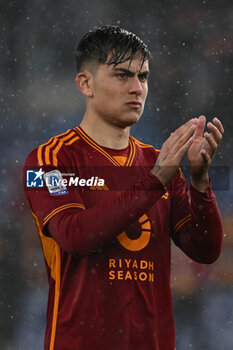 2024-02-10 - Paulo Dybala of A.S. Roma during the 24th day of the Serie A Championship between A.S. Roma vs F.C. Inter, 10 February, 2024 at the Olympic Stadium in Rome, Italy. - AS ROMA VS INTER - FC INTERNAZIONALE - ITALIAN SERIE A - SOCCER