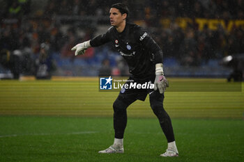 2024-02-10 - Yann Sommer of F.C. Inter during the 24th day of the Serie A Championship between A.S. Roma vs F.C. Inter, 10 February, 2024 at the Olympic Stadium in Rome, Italy. - AS ROMA VS INTER - FC INTERNAZIONALE - ITALIAN SERIE A - SOCCER