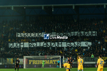 2024-02-18 - Frosinone fans - FROSINONE CALCIO VS AS ROMA - ITALIAN SERIE A - SOCCER