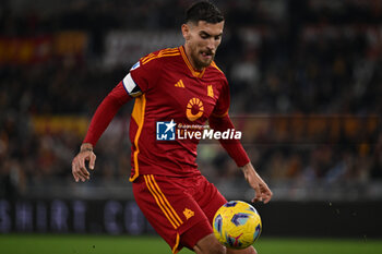 2024-02-26 - Lorenzo Pellegrini of A.S. Roma during the 26th day of the Serie A Championship between A.S. Roma vs Torino F.C., 26 February, 2024 at the Olympic Stadium in Rome, Italy. - AS ROMA VS TORINO FC - ITALIAN SERIE A - SOCCER