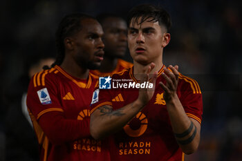 2024-02-26 - Paulo Dybala of A.S. Roma greets the fans during the 26th day of the Serie A Championship between A.S. Roma vs Torino F.C., 26 February, 2024 at the Olympic Stadium in Rome, Italy. - AS ROMA VS TORINO FC - ITALIAN SERIE A - SOCCER