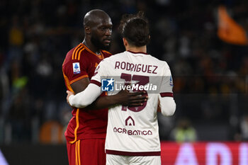 2024-02-26 - Romelu Lukaku of A.S. Roma and Ricardo Rodriguez of Torino F.C. during the 26th day of the Serie A Championship between A.S. Roma vs Torino F.C., 26 February, 2024 at the Olympic Stadium in Rome, Italy. - AS ROMA VS TORINO FC - ITALIAN SERIE A - SOCCER