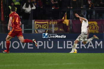 2024-02-26 - Samuele Ricci of Torino F.C. scores the goal of 3-2 during the 26th day of the Serie A Championship between A.S. Roma vs Torino F.C., 26 February, 2024 at the Olympic Stadium in Rome, Italy. - AS ROMA VS TORINO FC - ITALIAN SERIE A - SOCCER