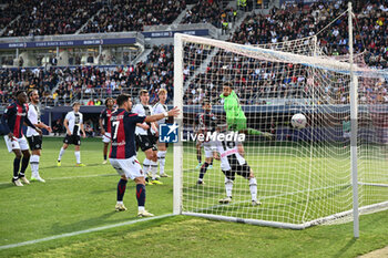 2024-04-28 - Alexis Saelemaekers (Bologna Fc) scoaring a goal - BOLOGNA FC VS UDINESE CALCIO - ITALIAN SERIE A - SOCCER