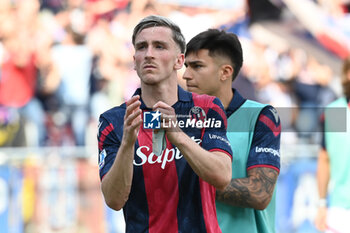 2024-04-28 - Alexis Saelemaekers (Bologna Fc) greets his supporters - BOLOGNA FC VS UDINESE CALCIO - ITALIAN SERIE A - SOCCER