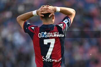 2024-04-28 - Riccardo Orsolini (Bologna Fc) #7 disappointed after a good chance - BOLOGNA FC VS UDINESE CALCIO - ITALIAN SERIE A - SOCCER