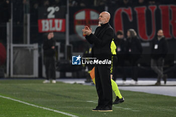 01/03/2024 - Stefano Pioli of A.C. Milan during the 27th day of the Serie A Championship between S.S. Lazio vs A.C. Milan, 1 March 2024 at the Olympic Stadium in Rome. - SS LAZIO VS AC MILAN - SERIE A - CALCIO
