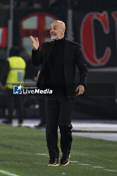 2024-03-01 - Stefano Pioli of A.C. Milan during the 27th day of the Serie A Championship between S.S. Lazio vs A.C. Milan, 1 March 2024 at the Olympic Stadium in Rome. - SS LAZIO VS AC MILAN - ITALIAN SERIE A - SOCCER