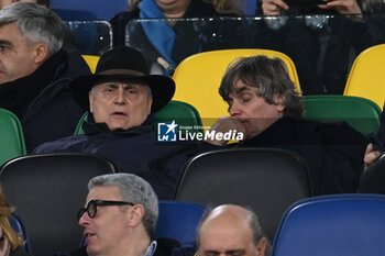 2024-03-01 - Claudio Lotito president of S.S: Lazio during the 27th day of the Serie A Championship between S.S. Lazio vs A.C. Milan, 1 March 2024 at the Olympic Stadium in Rome. - SS LAZIO VS AC MILAN - ITALIAN SERIE A - SOCCER