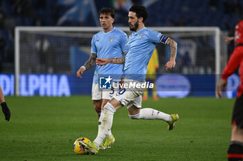 2024-03-01 - Luis Alberto of S.S. Lazio during the 27th day of the Serie A Championship between S.S. Lazio vs A.C. Milan, 1 March 2024 at the Olympic Stadium in Rome. - SS LAZIO VS AC MILAN - ITALIAN SERIE A - SOCCER