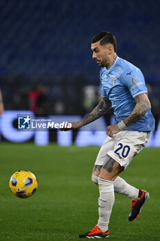 2024-03-01 - Mattia Zaccagni of S.S. Lazio during the 27th day of the Serie A Championship between S.S. Lazio vs A.C. Milan, 1 March 2024 at the Olympic Stadium in Rome. - SS LAZIO VS AC MILAN - ITALIAN SERIE A - SOCCER