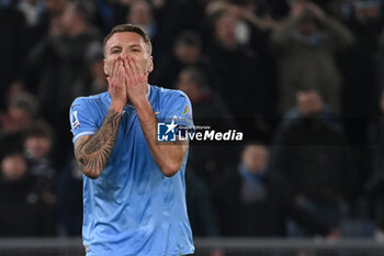 01/03/2024 - Ciro Immobile of S.S. Lazio during the 27th day of the Serie A Championship between S.S. Lazio vs A.C. Milan, 1 March 2024 at the Olympic Stadium in Rome. - SS LAZIO VS AC MILAN - SERIE A - CALCIO