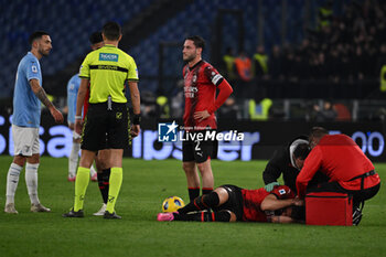 2024-03-01 - Olivier Giroud of A.C. Milan during the 27th day of the Serie A Championship between S.S. Lazio vs A.C. Milan, 1 March 2024 at the Olympic Stadium in Rome. - SS LAZIO VS AC MILAN - ITALIAN SERIE A - SOCCER