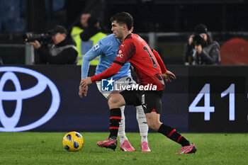01/03/2024 - Christian Pulisic of A.C. Milan during the 27th day of the Serie A Championship between S.S. Lazio vs A.C. Milan, 1 March 2024 at the Olympic Stadium in Rome. - SS LAZIO VS AC MILAN - SERIE A - CALCIO