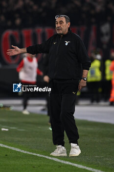 01/03/2024 - Maurizio Sarri of S.S. Lazio during the 27th day of the Serie A Championship between S.S. Lazio vs A.C. Milan, 1 March 2024 at the Olympic Stadium in Rome. - SS LAZIO VS AC MILAN - SERIE A - CALCIO
