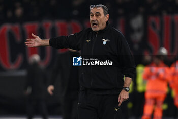 01/03/2024 - Maurizio Sarri of S.S. Lazio during the 27th day of the Serie A Championship between S.S. Lazio vs A.C. Milan, 1 March 2024 at the Olympic Stadium in Rome. - SS LAZIO VS AC MILAN - SERIE A - CALCIO