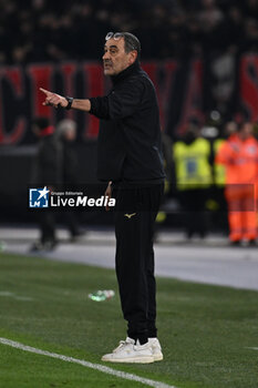 2024-03-01 - Maurizio Sarri of S.S. Lazio during the 27th day of the Serie A Championship between S.S. Lazio vs A.C. Milan, 1 March 2024 at the Olympic Stadium in Rome. - SS LAZIO VS AC MILAN - ITALIAN SERIE A - SOCCER