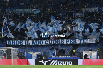 2024-03-01 - Supporters of S.S. Lazio during the 27th day of the Serie A Championship between S.S. Lazio vs A.C. Milan, 1 March 2024 at the Olympic Stadium in Rome. - SS LAZIO VS AC MILAN - ITALIAN SERIE A - SOCCER