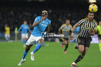 2024-03-03 - Victor Osimen of SSC Napoli competes for the ball with Bremer of Juventus FC during the Serie A Match between SSC Napoli vs Juventus FC at Diego Armando Maradona Stadium - SSC NAPOLI VS JUVENTUS FC - ITALIAN SERIE A - SOCCER