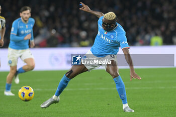2024-03-03 - Victor Osimen of SSC Napoli in action during the Serie A Match between SSC Napoli vs Juventus FC at Diego Armando Maradona Stadium - SSC NAPOLI VS JUVENTUS FC - ITALIAN SERIE A - SOCCER