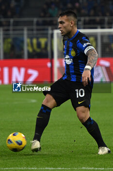 2024-03-04 - Lautaro Martinez of FC Inter during the Italian Serie A football match between Inter FC Internazionale and Genoa CFC on 4 of March 2024 at Giuseppe Meazza San Siro Siro stadium in Milan, Italy. Photo Tiziano Ballabio - INTER - FC INTERNAZIONALE VS GENOA CFC - ITALIAN SERIE A - SOCCER