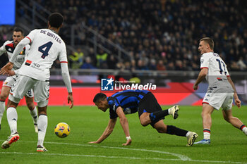 2024-03-04 - Alexis Sanchez of FC Inter during the Italian Serie A football match between Inter FC Internazionale and Genoa CFC on 4 of March 2024 at Giuseppe Meazza San Siro Siro stadium in Milan, Italy. Photo Tiziano Ballabio - INTER - FC INTERNAZIONALE VS GENOA CFC - ITALIAN SERIE A - SOCCER