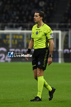 2024-03-04 - Referee Giovanni Ayroldi seen the Italian Serie A football match between Inter FC Internazionale and Genoa CFC on 4 of March 2024 at Giuseppe Meazza San Siro Siro stadium in Milan, Italy. Photo Tiziano Ballabio - INTER - FC INTERNAZIONALE VS GENOA CFC - ITALIAN SERIE A - SOCCER