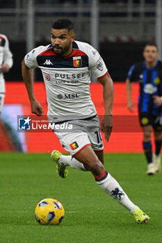 2024-03-04 - Junior Messias of Genoa CFC during the Italian Serie A football match between Inter FC Internazionale and Genoa CFC on 4 of March 2024 at Giuseppe Meazza San Siro Siro stadium in Milan, Italy. Photo Tiziano Ballabio - INTER - FC INTERNAZIONALE VS GENOA CFC - ITALIAN SERIE A - SOCCER