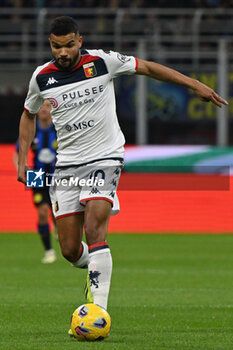 2024-03-04 - Junior Messias of Genoa CFC during the Italian Serie A football match between Inter FC Internazionale and Genoa CFC on 4 of March 2024 at Giuseppe Meazza San Siro Siro stadium in Milan, Italy. Photo Tiziano Ballabio - INTER - FC INTERNAZIONALE VS GENOA CFC - ITALIAN SERIE A - SOCCER