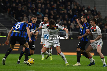 2024-03-04 - Mateo Retegui of FC Inter during the Italian Serie A football match between Inter FC Internazionale and Genoa CFC on 4 of March 2024 at Giuseppe Meazza San Siro Siro stadium in Milan, Italy. Photo Tiziano Ballabio - INTER - FC INTERNAZIONALE VS GENOA CFC - ITALIAN SERIE A - SOCCER
