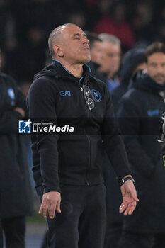 2024-03-08 - Francesco Calzona coach of SSC Napoli he seems disappointed during Serie A Match between SSC Napoli vs Torino FC at Diego Armando Maradona Stadium - SSC NAPOLI VS TORINO FC - ITALIAN SERIE A - SOCCER